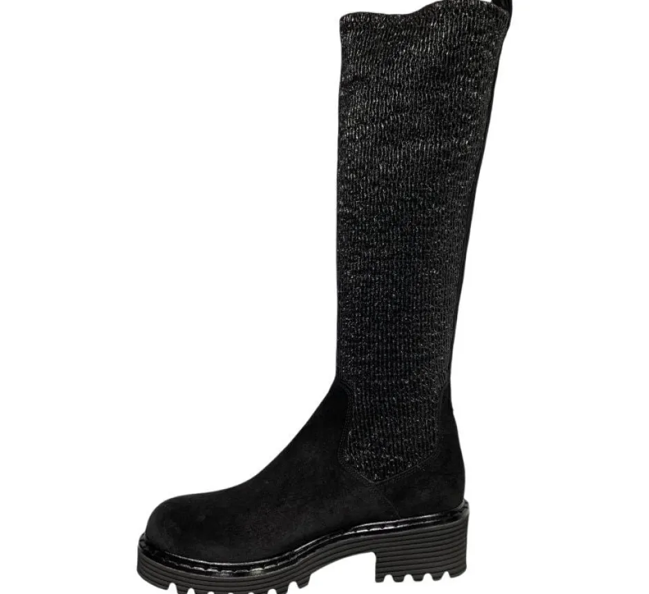 marian_black_3.webp Marian Knee High Boots*40408-BLACK