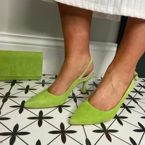 Marian Sandals | Heels*Slingback 20901 -GREEN