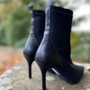 Marian Heels | Ankle Boots*Sock Boot 13602-10-BLACK