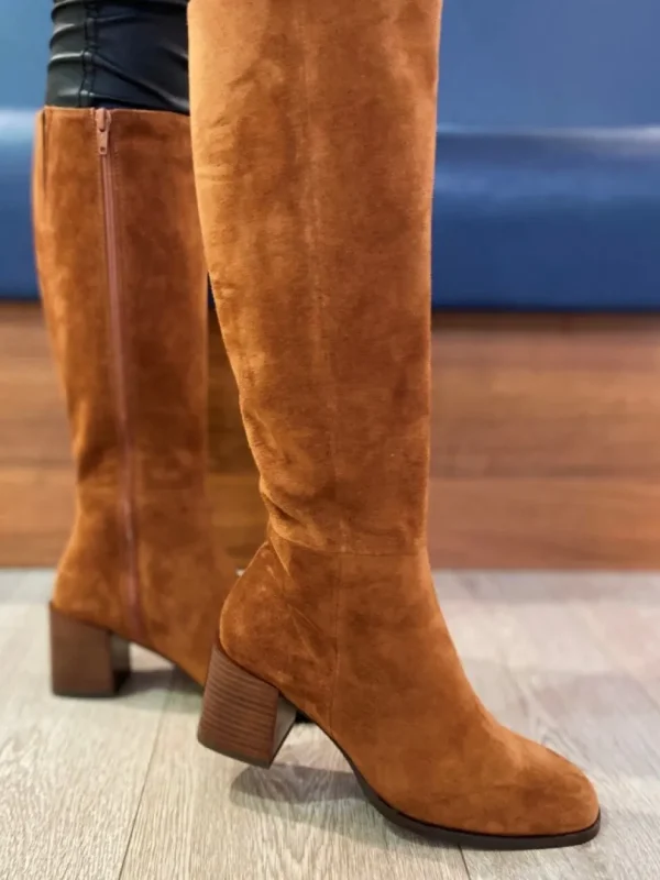 Marian Knee High Boots*15403-TAN