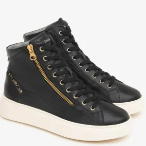 Nero Giardini Trainers | Ankle Boots*NeroGiardini I411601D Hi-Top Trainer-BLACK