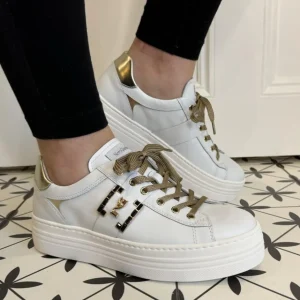 Nero Giardini Casual Shoes | Trainers*NeroGiardini I411612D Leather Trainer-WHITE