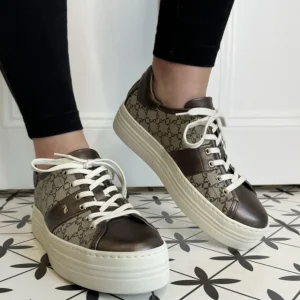 Nero Giardini Casual Shoes | Trainers*NeroGiardini I411614D Leather Trainer Moro Brown