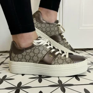 Nero Giardini Casual Shoes | Trainers*NeroGiardini I411614D Leather Trainer Moro Brown