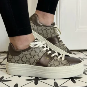 Nero Giardini Casual Shoes | Trainers*NeroGiardini I411614D Leather Trainer Moro Brown