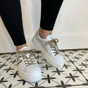 Nero Giardini Casual Shoes | Trainers*NeroGiardini I411612D Leather Trainer-WHITE
