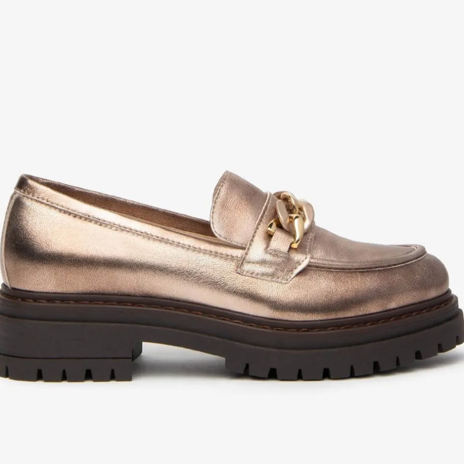 nerogiardini_id_loafers_t_0.webp Nero Giardini Casual Shoes | Loafers*NeroGiardini I411416D Loafers TORTORA GOLD
