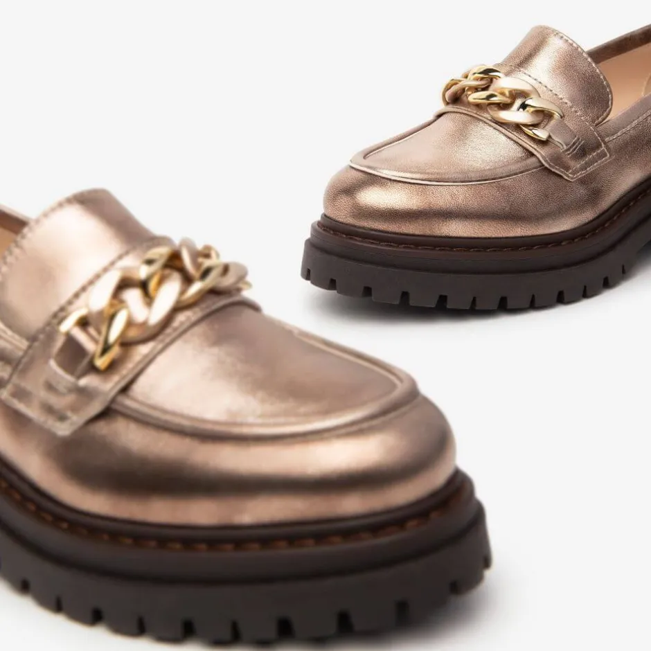 nerogiardini_id_loafers_t_2.webp Nero Giardini Casual Shoes | Loafers*NeroGiardini I411416D Loafers TORTORA GOLD