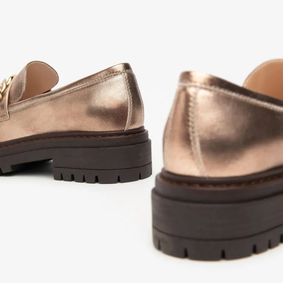nerogiardini_id_loafers_t_3.webp Nero Giardini Casual Shoes | Loafers*NeroGiardini I411416D Loafers TORTORA GOLD