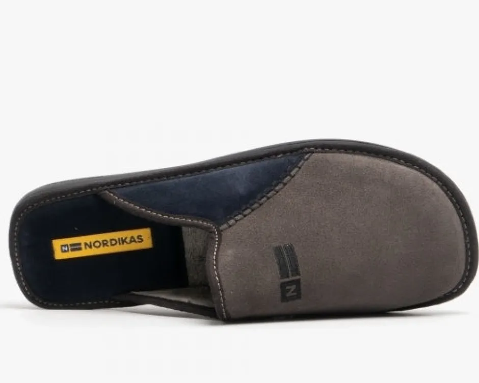 nordikas__slipongrey_blue_2.webp Nordikas Slippers*9182 Slip-on-GREY BLUE