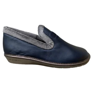 Nordikas Slippers*Leather 305 -MARINO