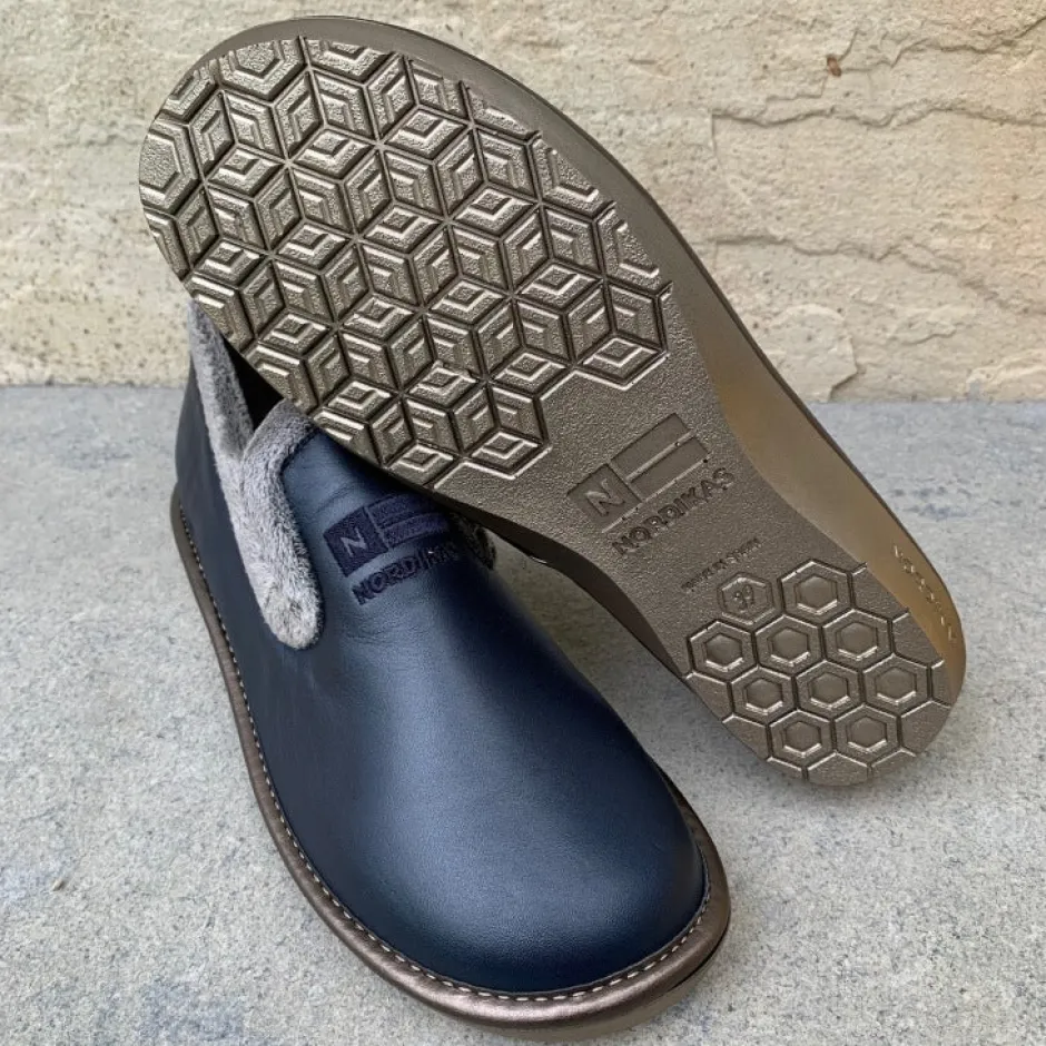 nordikas_leather__marino_3.webp Nordikas Slippers*Leather 305 -MARINO