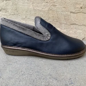 Nordikas Slippers*Leather 305 -MARINO