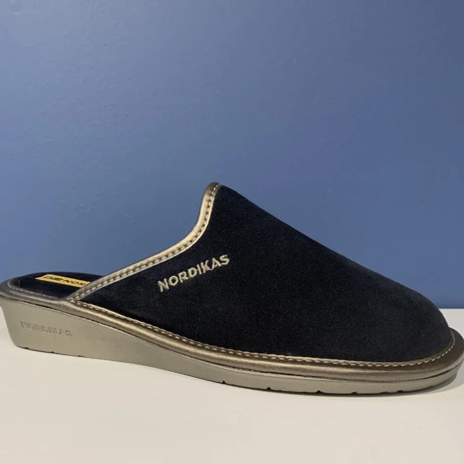 nordikas_o_suede_slippers_1.webp Nordikas Slippers*347/O Suede Slippers-NAVY