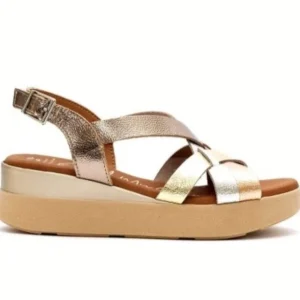 Oh! My Sandals Sandals*Oh My Sandals! 5418 Wedge Sandal Metallic Multi