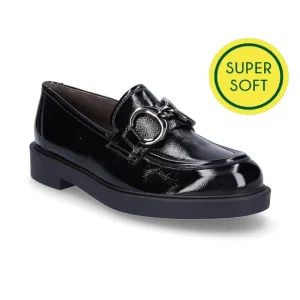 Paul Green Casual Shoes | Loafers*1008 Chunky Loafer-BLACK PATENT
