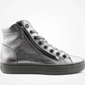Paul Green Trainers | Ankle Boots*4024 Hi-Top-DARK SILVER CLAY