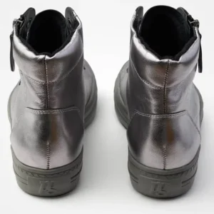 Paul Green Trainers | Ankle Boots*4024 Hi-Top-DARK SILVER CLAY