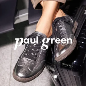 Paul Green Casual Shoes | Trainers*5350 Super Soft Trainer Dark Silver Gun Metal