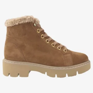 Paul Green Ankle Boots*8107 Warm Lining-TOFFEE