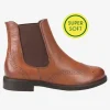 Paul Green Ankle Boots*Chelsea Boot 8070-COGNAC