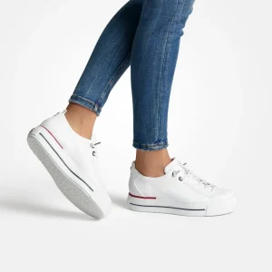 Paul Green Casual Shoes | Trainers*5017-White Red Blue