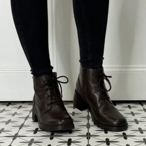 Pepe Menargues Ankle Boots*21204 Laced Ankle Boots-BROWN