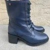 Pepe Menargues Ankle Boots*Laced Ankle Boot 21143-NAVY