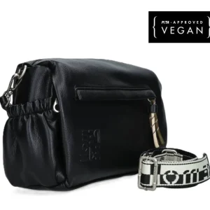 PEPE MOLL All Bags*242300 Shoulder Bag Vegan-BLACK