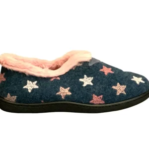 Roal PumaFlex Slippers*Roal R12297 Stars PumaFlex Slipper-NAVY