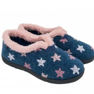 Roal PumaFlex Slippers*Roal R12297 Stars PumaFlex Slipper-NAVY