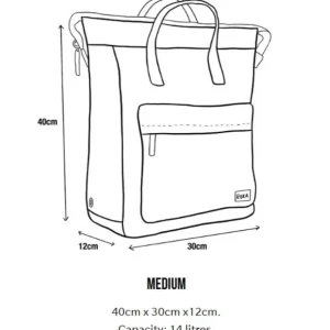 Roka All Bags*BANTRY B Backpack Vegan Medium-FLAX