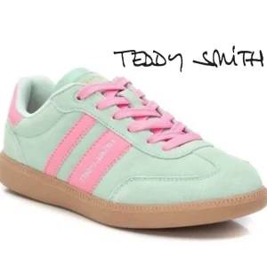 Teddy Smith Casual Shoes | Trainers*120123 Sneakers Verde Green u0026 Pink