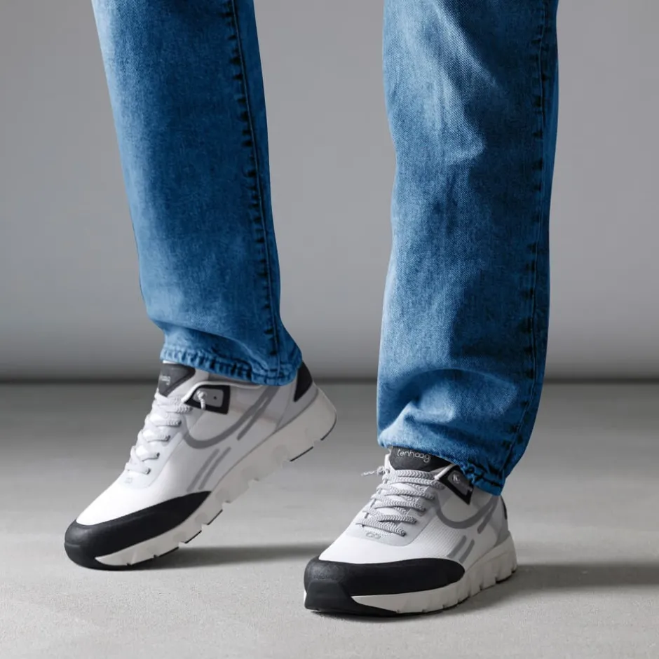 tennhaag_the_walker_sneak_1.webp tenhaag Walking | Casual*tennhaag The Walker Sneaker 0501 THG2 By Paul Green-GREY