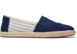 TOMS Casual Shoes | Sandals*Alpargata Rope University Stripes-NAVY