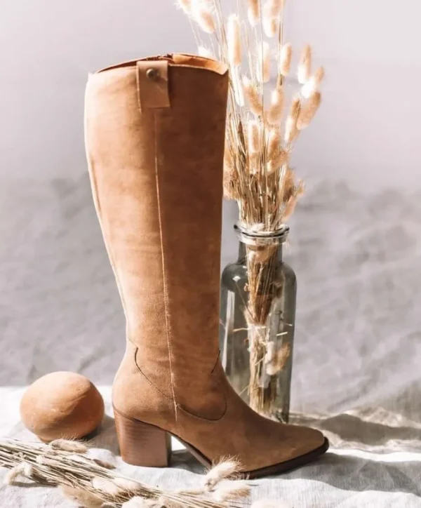 Toni Pons Knee High Boots*LYNN Knee High Boot-COFFEE