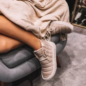 Toni Pons Slippers*MADY-DR Laced Slipper-STONE