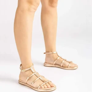 UNISA Sandals*Clisa Gladiator Sandal Ballet Gold