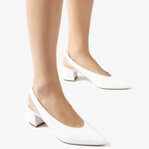 UNISA Sandals | Heels*JENSEN Slingback-WHITE