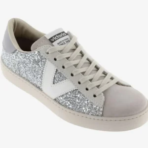 Victoria Casual Shoes | Trainers*Berlin Glitter 1126195-SILVER PLATA
