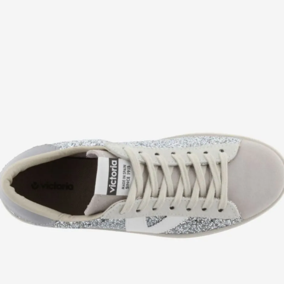 victoria_berlin_glitter_s_4.webp Victoria Casual Shoes | Trainers*Berlin Glitter 1126195-SILVER PLATA