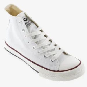 Victoria Casual Shoes | Trainers*TRIBU BOTÍN CANVAS BASKETBALL MID BOOT 106500-WHITE