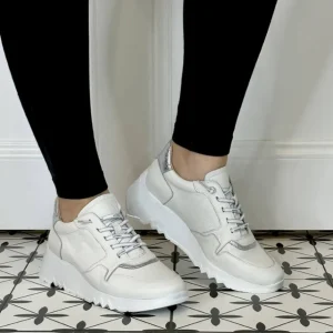 Wonders Casual Shoes | Trainers*Adore Wedge Trainer E-6761-WHITE
