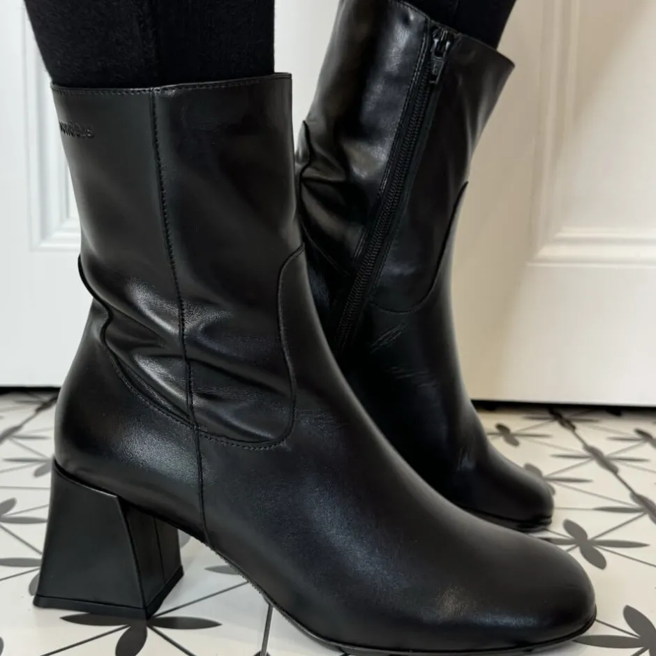 wonders_h_mandyblack_2.webp Wonders Ankle Boots*H-6212 Mandy-BLACK