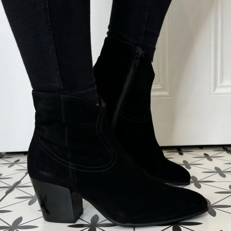 wonders_i_cane_western_bo_0.webp Wonders Ankle Boots*I-8912 Cane Western Boot-BLACK