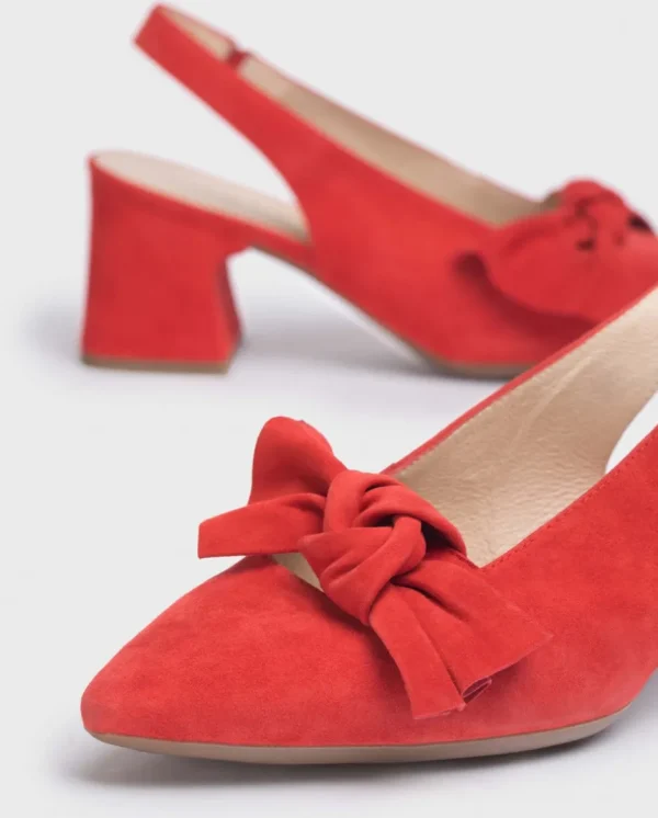 Wonders Sandals | Heels*Lexi Slingbacks I-9003-RED