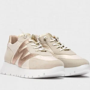Wonders Casual Shoes | Trainers*Oslo Trainers A-2464 Beige Gold
