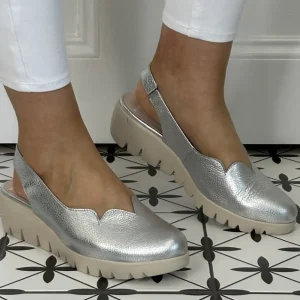 Wonders Casual Shoes | Sandals*Slingback C-33260 Abril-SILVER