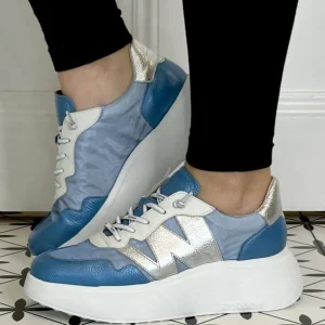 Wonders Casual Shoes | Trainers*Zenit Trainers A-3622 Lagoon Blue