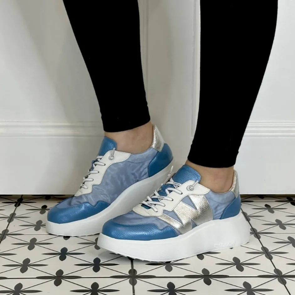 wonders_zenit_trainers_a__4.webp Wonders Casual Shoes | Trainers*Zenit Trainers A-3622 Lagoon Blue